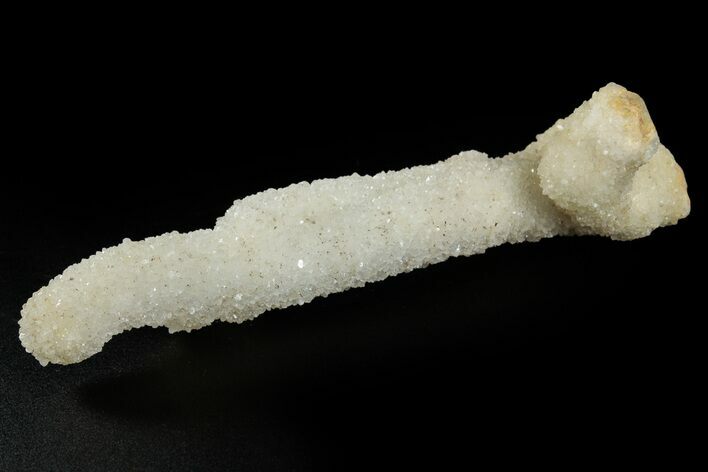 Sparkling Quartz Chalcedony Stalactite Formation - India #262036